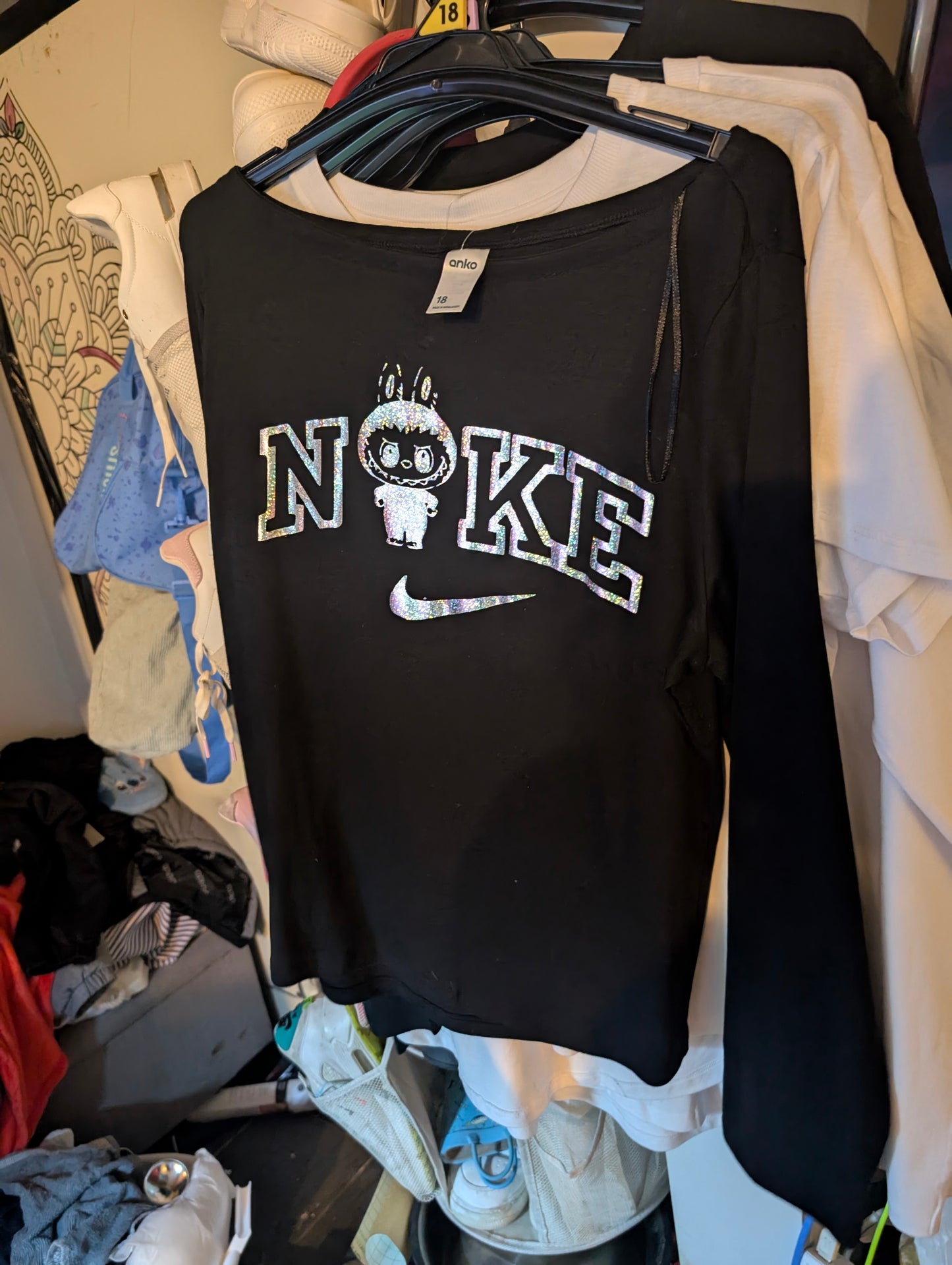 Nike x Labubu Inspired Streetwear Tee – Limited Edition