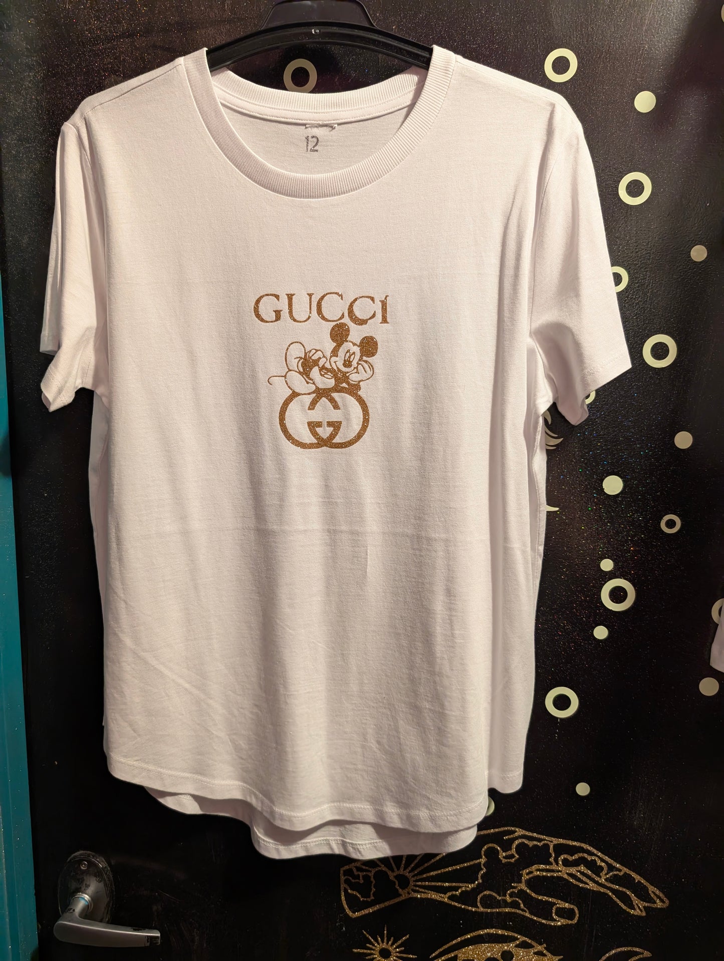 Designer-Inspired Short Sleeve White Tees – Cute & Luxe Streetwear