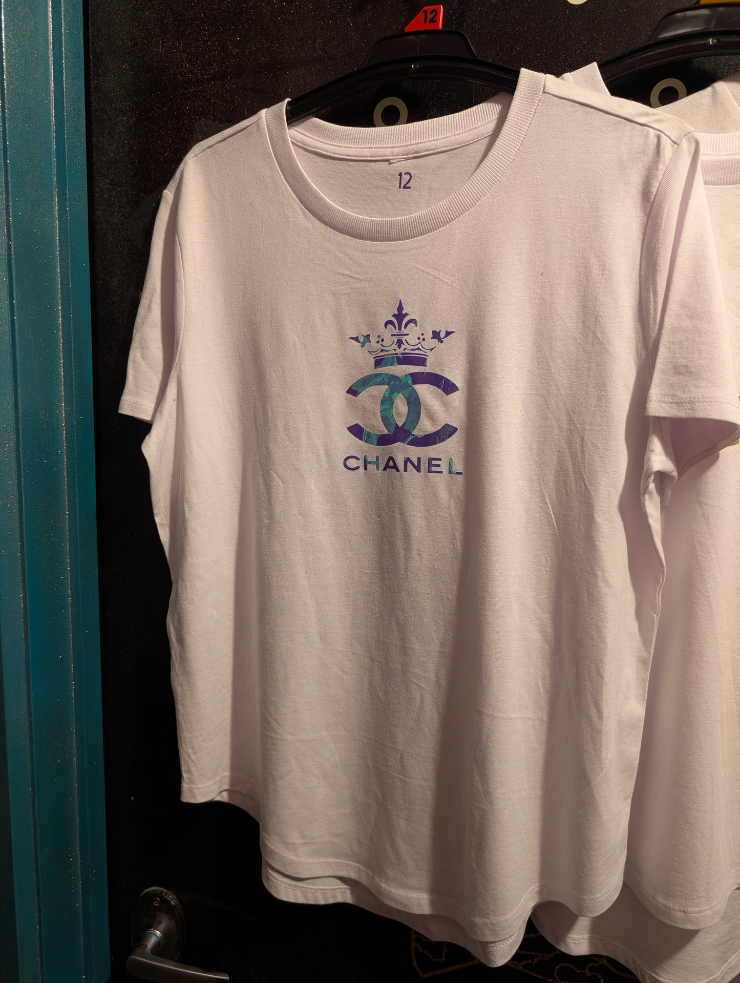 Designer-Inspired Short Sleeve White Tees – Cute & Luxe Streetwear