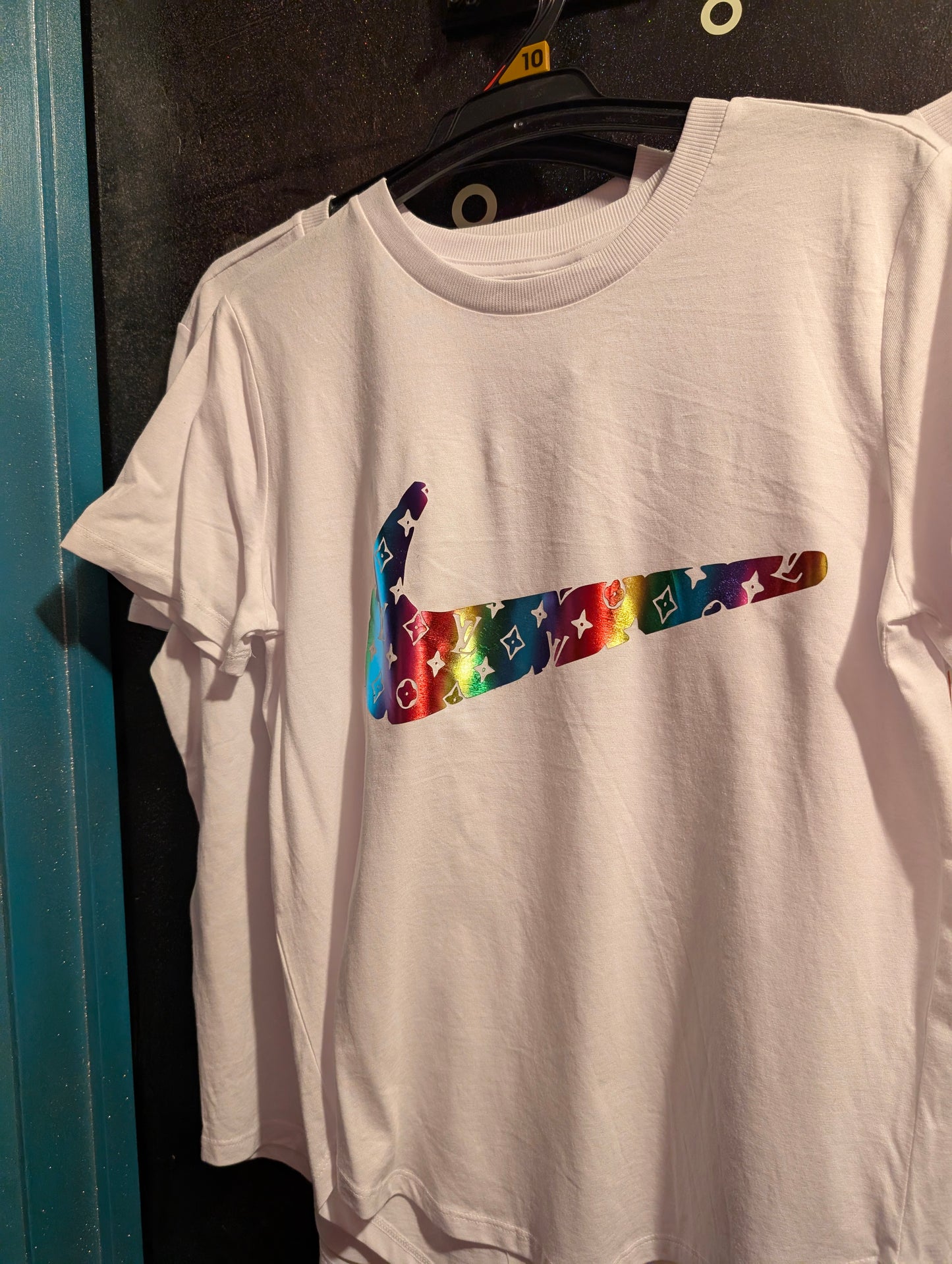 Designer-Inspired Short Sleeve White Tees – Cute & Luxe Streetwear