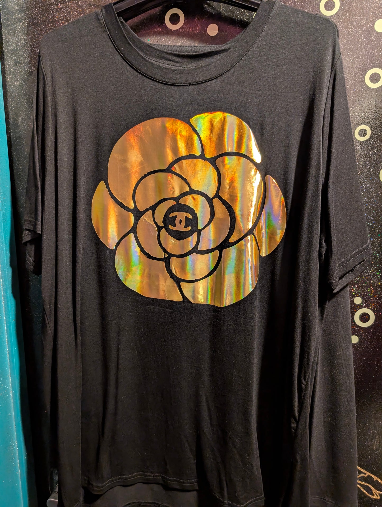 Designer-Inspired Short Sleeve Black Tees – Bold Luxe Streetwear